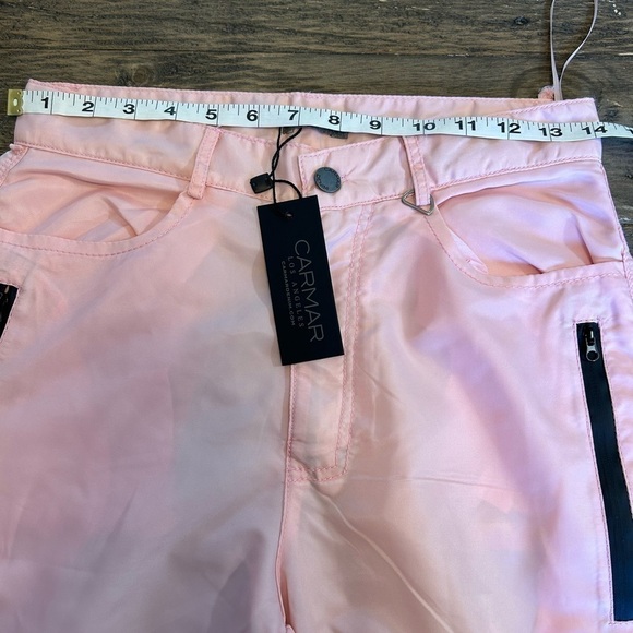Carmar Pink Parachute Pants Size 8 Originally $216 NWT - Picture 8 of 8